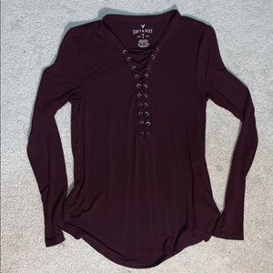 American eagle soft and sexy long sleeve tee